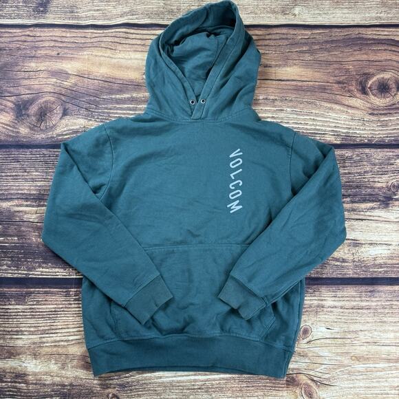 Volcom Other - Volcom Men's Logo Pullover Hoodie Sweatshirt Green • Small